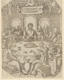 The Last Supper by Léonard Limosin