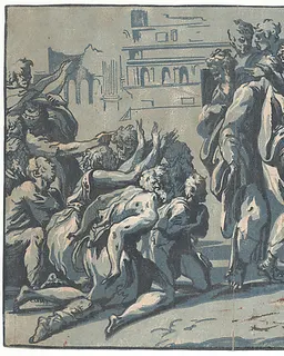 Christ healing the Lepers by Niccolò Vicentino
