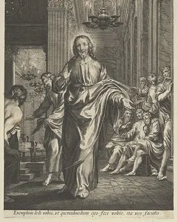 Christ and his Disciples by Grégoire Huret