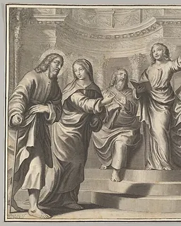 Christ Confounding the Elders in the Synagogue by Grégoire Huret