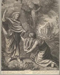 Noli Me Tangere, from The Passion of Christ, plate 25 by Grégoire Huret
