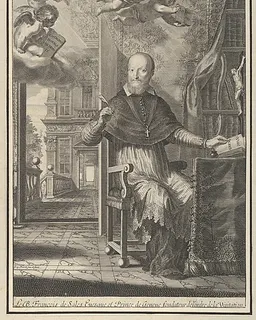 Le B. François de Sales, Evesque et Prince de Genève, fondateur de l'Ordre de la Visitation by Grégoire Huret