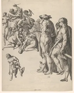 Massacre of the Innocents by Hendrick Goltzius