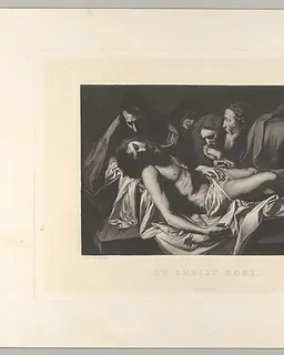 The Lamentation Over the Dead Christ by Alphonse-Charles Masson