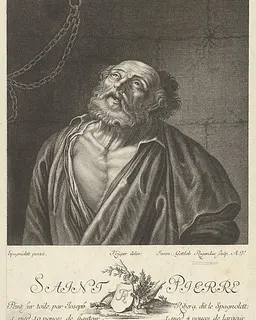 The Penitence of Saint Peter by Jacob Männl