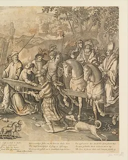 Christ Carrying the Cross (copy) by Joannes de Ram
