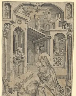 The Nativity by Mair von Landshut