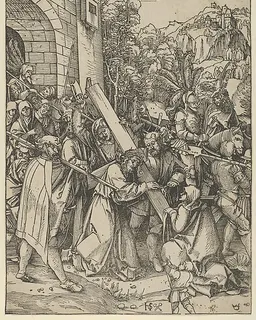 The Carrying of the Cross by Hans Schäufelein