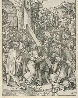 The Carrying of the Cross by Hans Schäufelein
