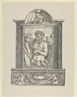 Ecce Homo / Man of Sorrows by Hans Schäufelein