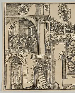 The Story of Susanna by Hans Schäufelein
