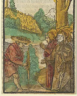 The Parable of the Workers in the Vineyard, from Das Plenarium by Hans Schäufelein