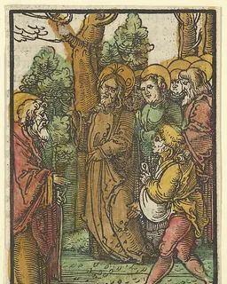 The Parable of the Sower and the Weeds, from Das Plenarium by Hans Schäufelein