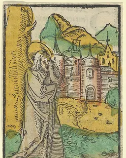Christ Deploring Jerusalem, from Das Plenarium by Hans Schäufelein