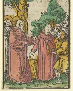 Christ Healing the Deaf-Mute, from Das Plenarium by Hans Schäufelein