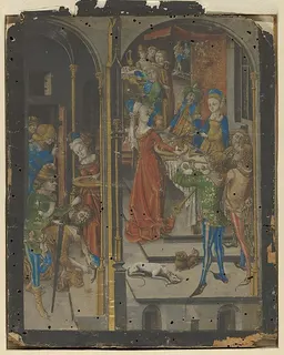 The Beheading of St. John the Baptist by Israhel van Meckenem