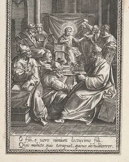 Christ Among the Doctors by Anonymous