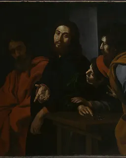 The Calling of Saint Matthew by Giovanni Battista Caracciolo