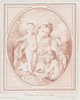 The Childhood of Jesus Christ by Louis Marin Bonnet