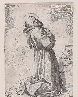 St. Francis by Willem Pietersz Buytewech