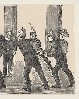 Execution of Jesus Bruno Martinez by José Guadalupe Posada