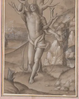 Saint Sebastian by Gerolamo Giovenone