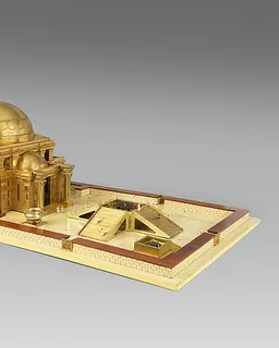 Architectural model of the temple of King Solomon in Jerusalem by Thomas Newberry