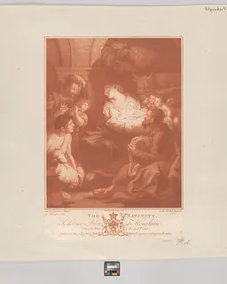 The Nativity by Jean-Baptiste Michel