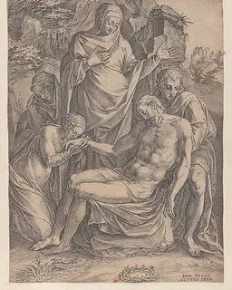 The Entombment of Christ by Anonymous