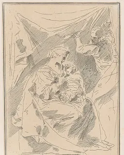 The Holy Family by Giuseppe Canale