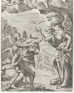 The Baptism of Christ by Domenico Maria Bonavera