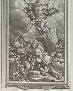 The Resurrection by Cornelis Bloemaert