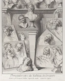 Heads after the Ecce Homo by François Joullain