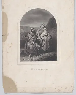 The Flight into Egypt by Jean Bein