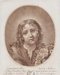 Head of the young Christ by Heinrich Sintzenich