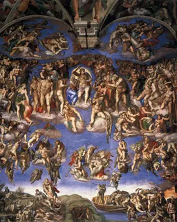 The Last Judgment by Michelangelo Buonarroti