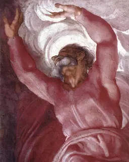 Separation of Light from Darkness by Michelangelo Buonarroti