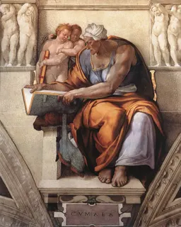 The Cumaean Sibyl by Michelangelo Buonarroti