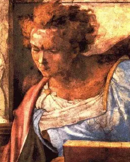 The Prophet Daniel (Sistine Chapel) by Michelangelo Buonarroti