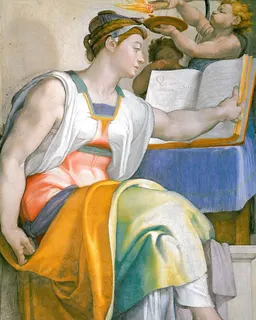 The Erythraean Sibyl by Michelangelo Buonarroti