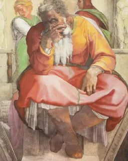 The Prophet Jeremiah by Michelangelo Buonarroti