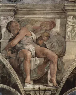 The Prophet Jonah by Michelangelo Buonarroti