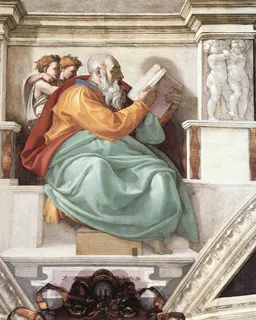 The Prophet Zechariah by Michelangelo Buonarroti