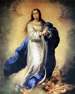 The Immaculate Conception (Isaiah 7:14) by Bartolomé Esteban Murillo