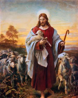The Good Shepherd by Bernhard Plockhorst