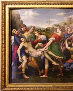 The Entombment (Pala Baglioni) by Raffaello Sanzio da Urbino