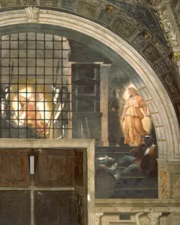 The Liberation of Saint Peter by Raffaello Sanzio da Urbino