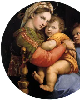 Madonna della Seggiola by Raffaello Sanzio da Urbino