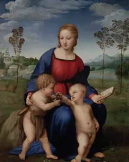 Madonna of the Goldfinch by Raffaello Sanzio da Urbino