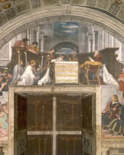 The Mass at Bolsena by Raffaello Sanzio da Urbino